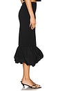view 3 of 6 Camille Midi Skirt in Black