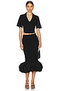 view 5 of 6 Camille Midi Skirt in Black