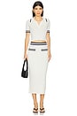 view 5 of 6 Page Midi Skirt in Ivory Multi