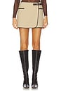 view 1 of 6 Sheridan Mini Skirt in Light Camel