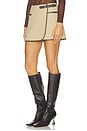 view 3 of 6 Sheridan Mini Skirt in Light Camel