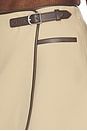 view 6 of 6 Sheridan Mini Skirt in Light Camel