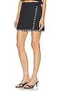 view 3 of 6 Banks Wrap Mini Skirt in Black Multi