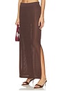 view 3 of 6 NICKY スカート in Chocolate