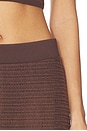 view 6 of 6 NICKY スカート in Chocolate