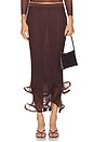 view 1 of 6 KELSO 스커트 in Mahogany