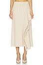 view 1 of 6 Kara Midi Skirt in Sand