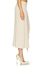 view 2 of 6 Kara Midi Skirt in Sand