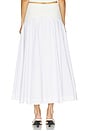 view 4 of 6 Ovie Midi Skirt in White