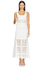 view 5 of 6 Westly Open Stitch Knit Skirt in Ivory