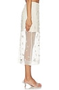 view 3 of 6 Delilah Midi Skirt in Yolk
