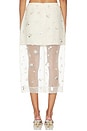 view 4 of 6 Delilah Midi Skirt in Yolk