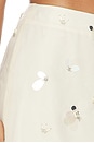 view 6 of 6 Delilah Midi Skirt in Yolk