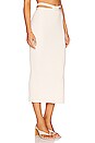 view 2 of 4 Orion Rib Midi Skirt in Ivory