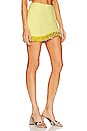 view 2 of 4 Dua Embellishment Mini Skirt in Daffodil