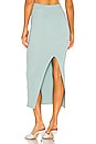 view 3 of 4 Brooklynn Kni Skirt in Salt Water