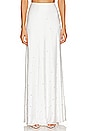 view 1 of 5 Kade Embellished Maxi Skirt in White