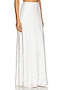 view 2 of 5 Kade Embellished Maxi Skirt in White