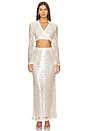 view 4 of 5 Numi Pencil Skirt in Champagne