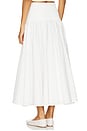 view 3 of 4 Stella Maxi Skirt in White