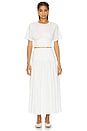 view 4 of 4 Stella Maxi Skirt in White