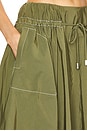 view 6 of 6 Tona Midi Skirt in Army Green