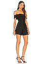 view 2 of 4 Valerie Off Shoulder Romper in Black