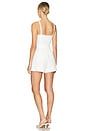 view 3 of 3 Holloway V Neck Romper With Belt in White