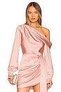 view 1 of 4 Alice One Shoulder Top in Rose Quartz