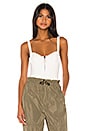 view 1 of 6 JONATHAN SIMKHA x REVOLVE Sleeveless Rib Bodysuit in White