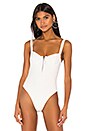 view 2 of 6 JONATHAN SIMKHA x REVOLVE Sleeveless Rib Bodysuit in White