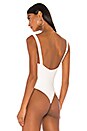 view 4 of 6 JONATHAN SIMKHA x REVOLVE Sleeveless Rib Bodysuit in White
