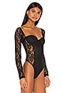 view 3 of 5 x REVOLVE Longsleeve Bodysuit in Black Lace