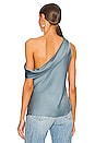 view 4 of 5 Lexy One Shoulder Top in Slate