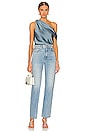 view 5 of 5 Lexy One Shoulder Top in Slate