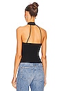 view 3 of 4 Rubie Cut Out Mock Neck Top in Black