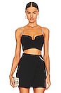 view 1 of 6 Trina Cropped Top in Black