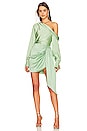 view 5 of 5 Alice One Shoulder Top in Celery