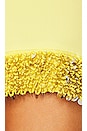 view 5 of 5 Jalen Embellishment Crop Top in Daffodil