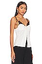 view 2 of 4 Hyla Lace Combo Camisole Top in Ivory