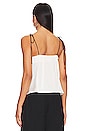 view 3 of 4 Hyla Lace Combo Camisole Top in Ivory