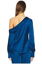 view 4 of 5 Alice One Shoulder Top in Marine