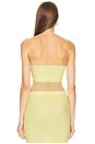 view 3 of 4 Emberly Tube Top in Buttercream