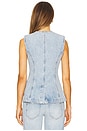 view 3 of 4 Charley Sleeveless Button Up Top in Del Mar