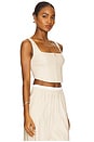 view 2 of 4 Anderson Bustier Top in Sand