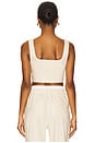 view 3 of 4 Anderson Bustier Top in Sand