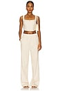 view 4 of 4 Anderson Bustier Top in Sand