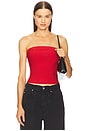 view 1 of 4 Nicole Tube Top in Crimson