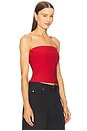 view 2 of 4 Nicole Tube Top in Crimson