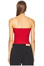 view 3 of 4 Nicole Tube Top in Crimson